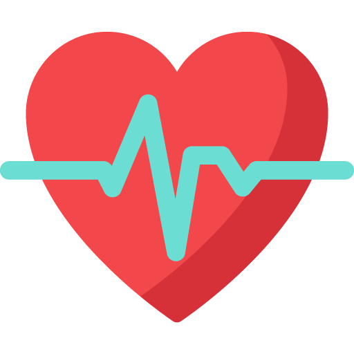 Heart and monitor illustration
