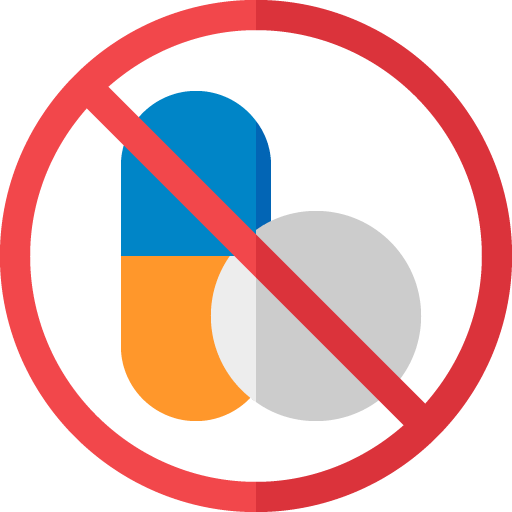 no drugs allowed illustration