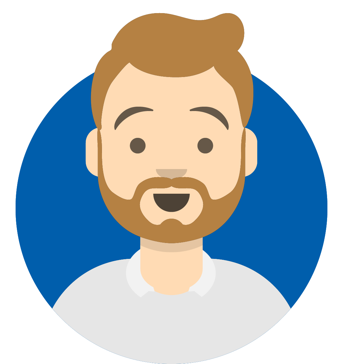 Avatar icon (blond bearded man)